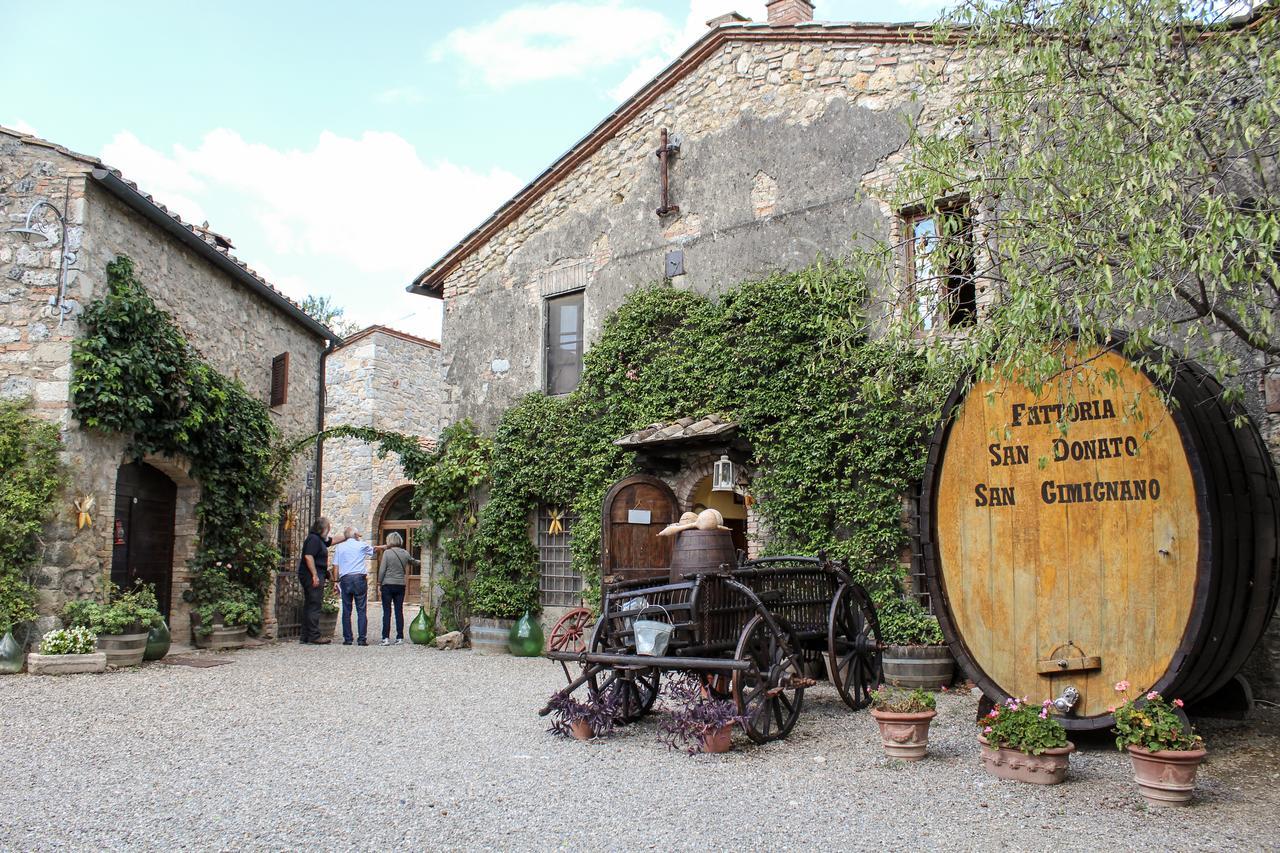 Вилла Fattoria San Donato Сан-Джиминьяно Экстерьер фото